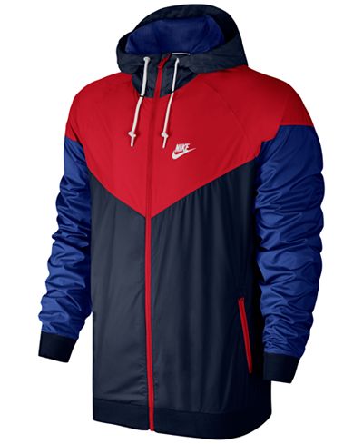 Nike Men's Windrunner Colorblocked Jacket - Men - Macy's