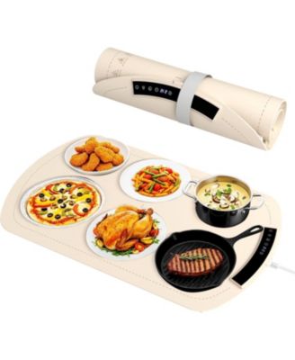 7-Temp Food Warming Mat, Roll-Up Buffet Hot Plate