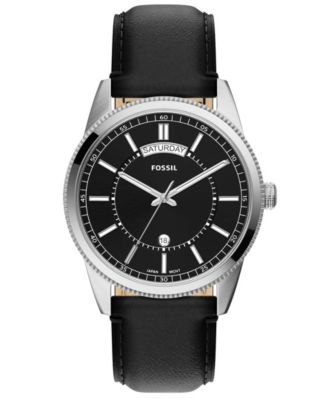 Men's Quartz Pearson Leather Watch 42mm
