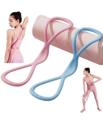 Figure 8 Resistance Bands with Handles Full Body Workout for Home Gym Yoga