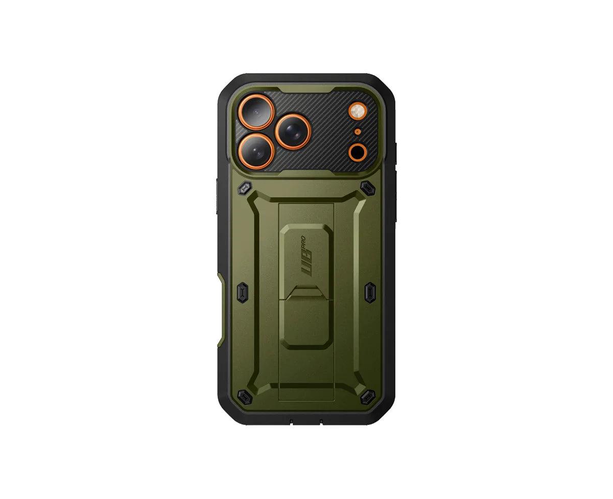 Supcase Unicorn Beetle Pro Integrated Screen Protector Built-in Kickstand Case for iPhone 18 Pro Max - Guldan