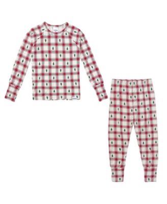 Toddler unisex (2T-5T) Neutral 2-Piece Tight Fitting Pajamas