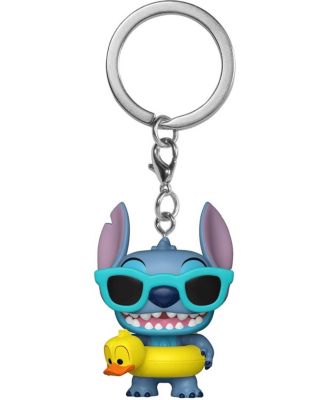 Pocket POP! Stitch in Tube Keychain, Ages 3+