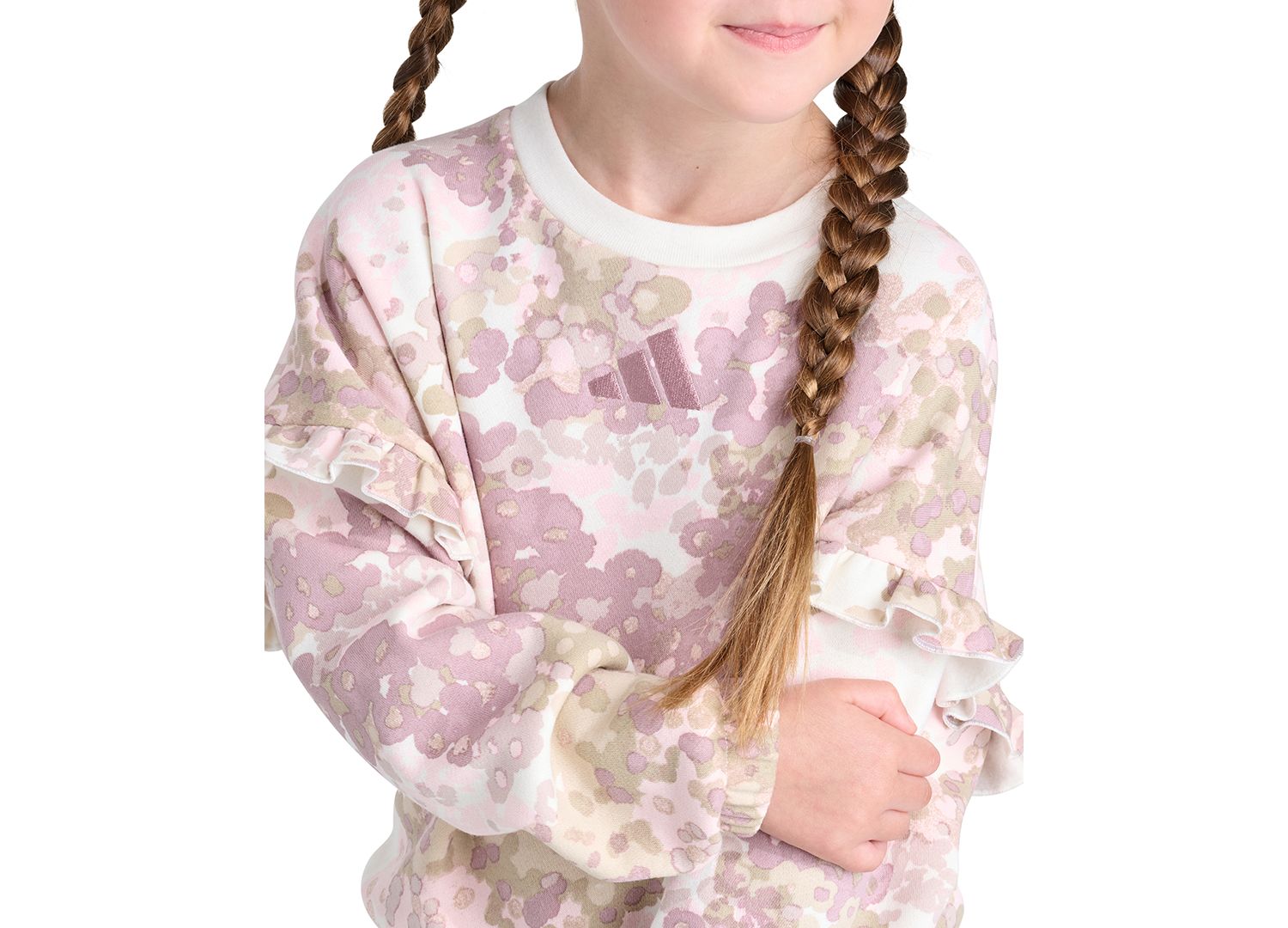 Girls' 2T-6X Long-Sleeve Sweatshirt and Pants, 2-Piece Set