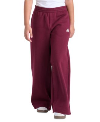 Girls' 8-16 Wide-Leg Fleece Pants