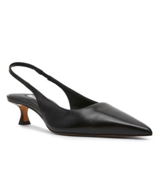 Women's Kathy Slingback Kitten Heel Pointed Toe Pumps