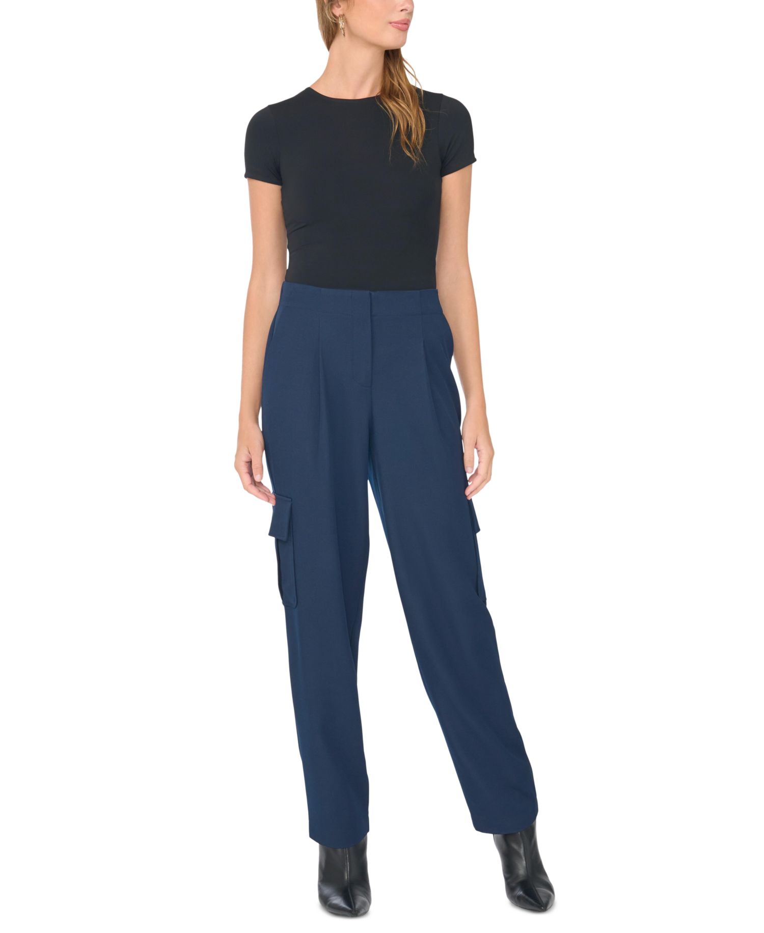 Women's High-Waist Cargo Pants