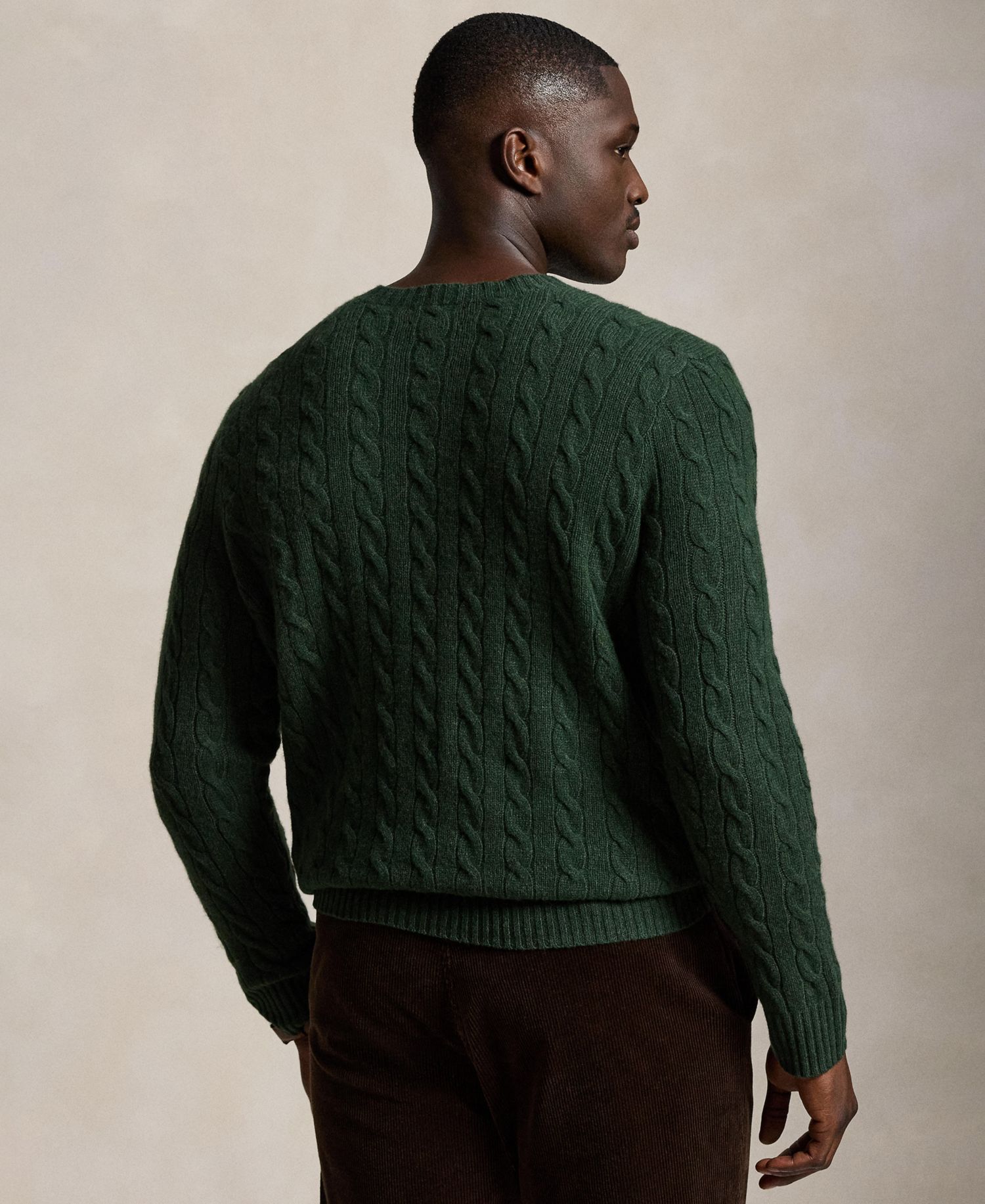 Men's Cable-Knit Sweater