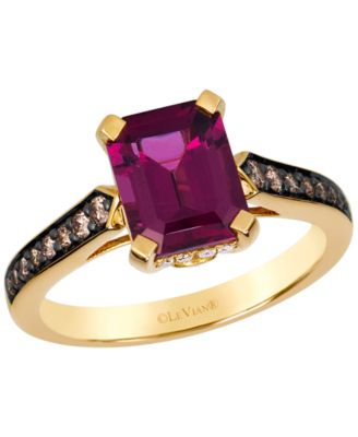 Honey Gold Chocolate Diamond Ring (0.21 ct. t.w.) in 14k Yellow Gold