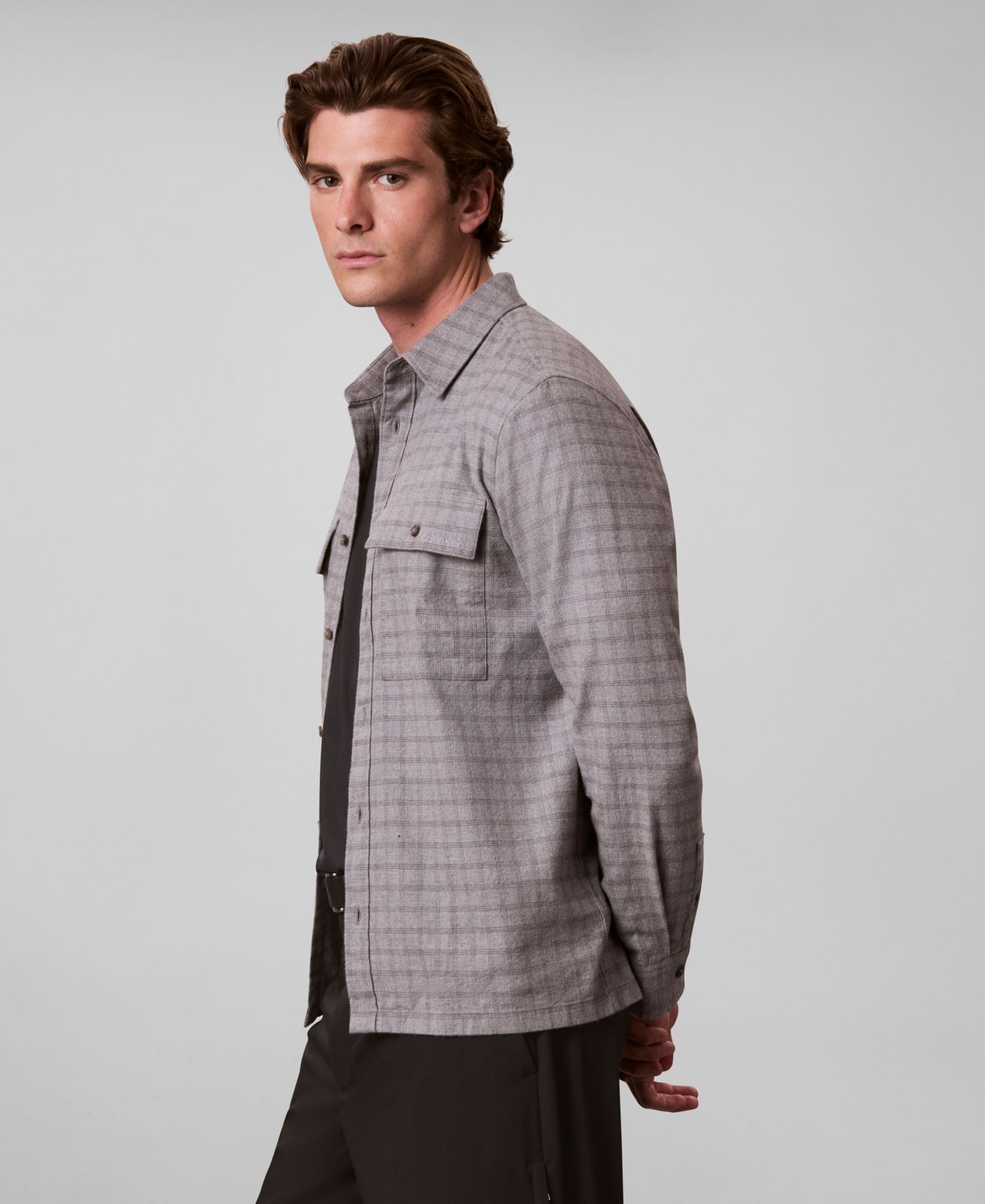 Men's Check Flannel Classic-Fit Shirt