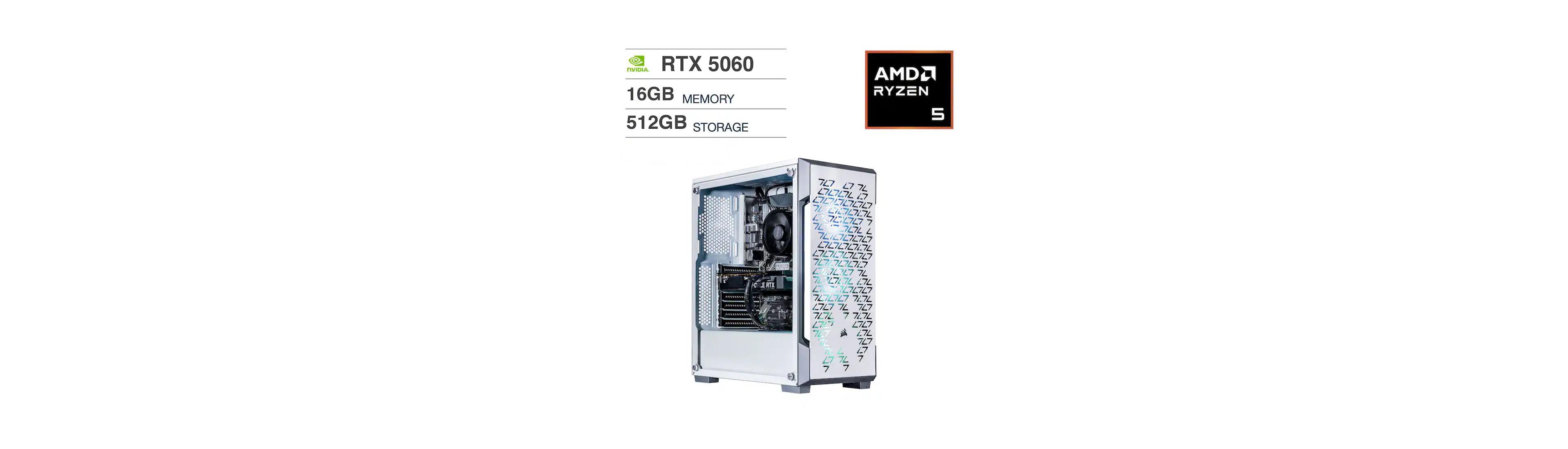 Velztorm Fultix Amd Ryzen 5 5500, 16GB Ram, 512GB Ssd Desktop Computer