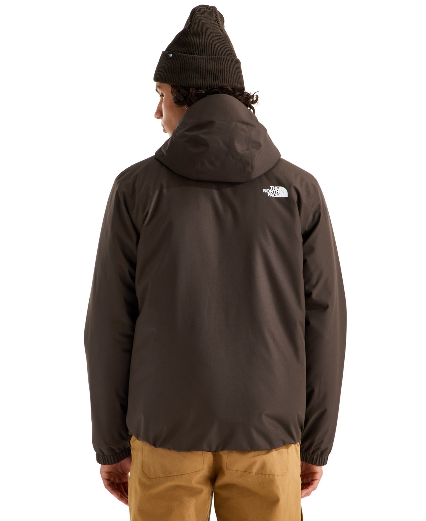 Мужская куртка The North Face Quest Mono Insulated, цвет: Тёмный каштановый — фото 5