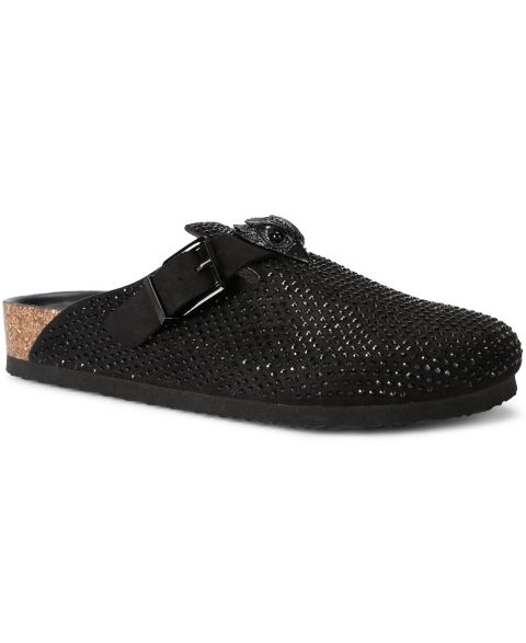 Женские мюли Kurt Geiger London Snug Eagle, цвет: Чёрный