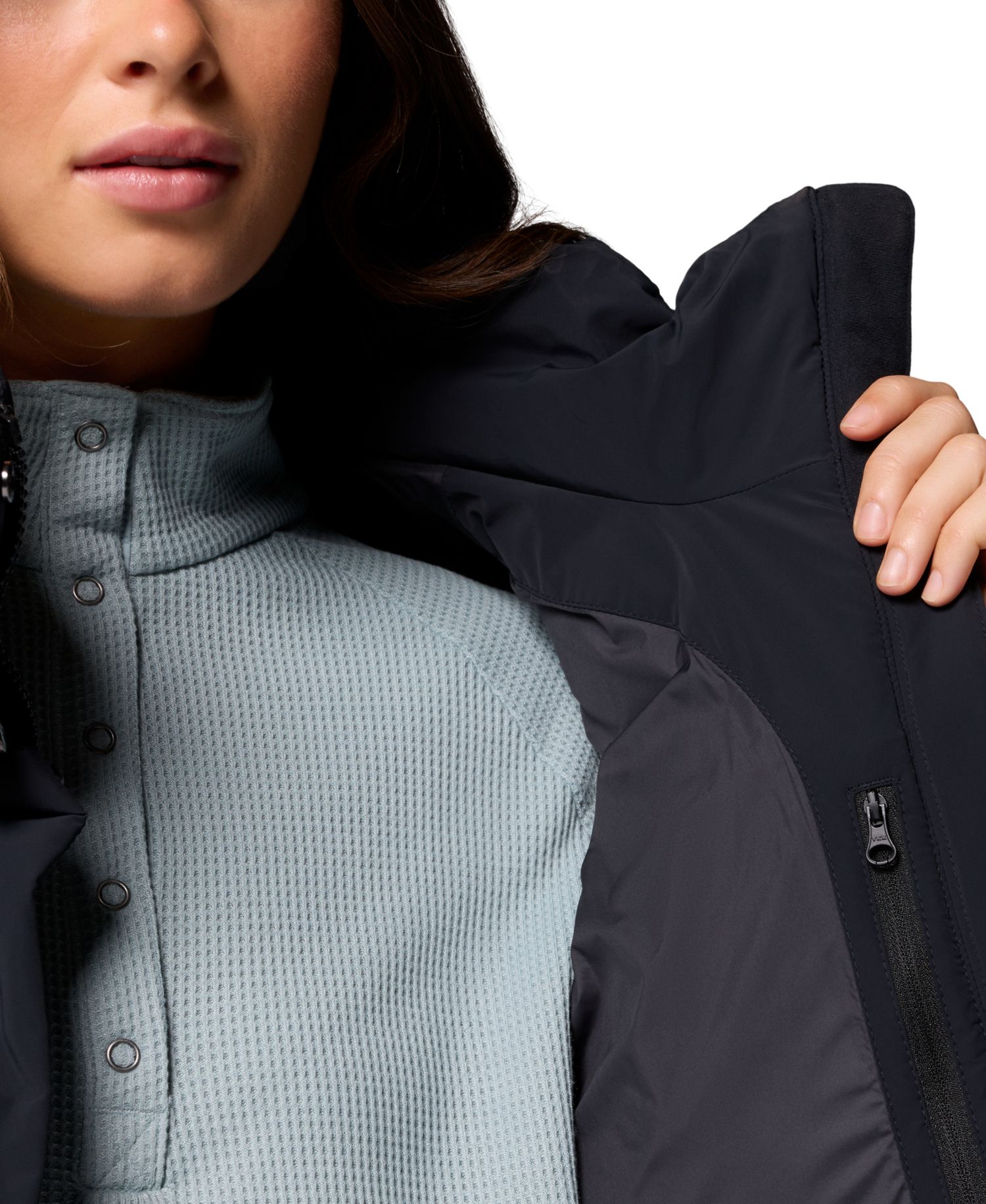 Women's Amaze Insulated Puffer Zip-Off Hood Vest