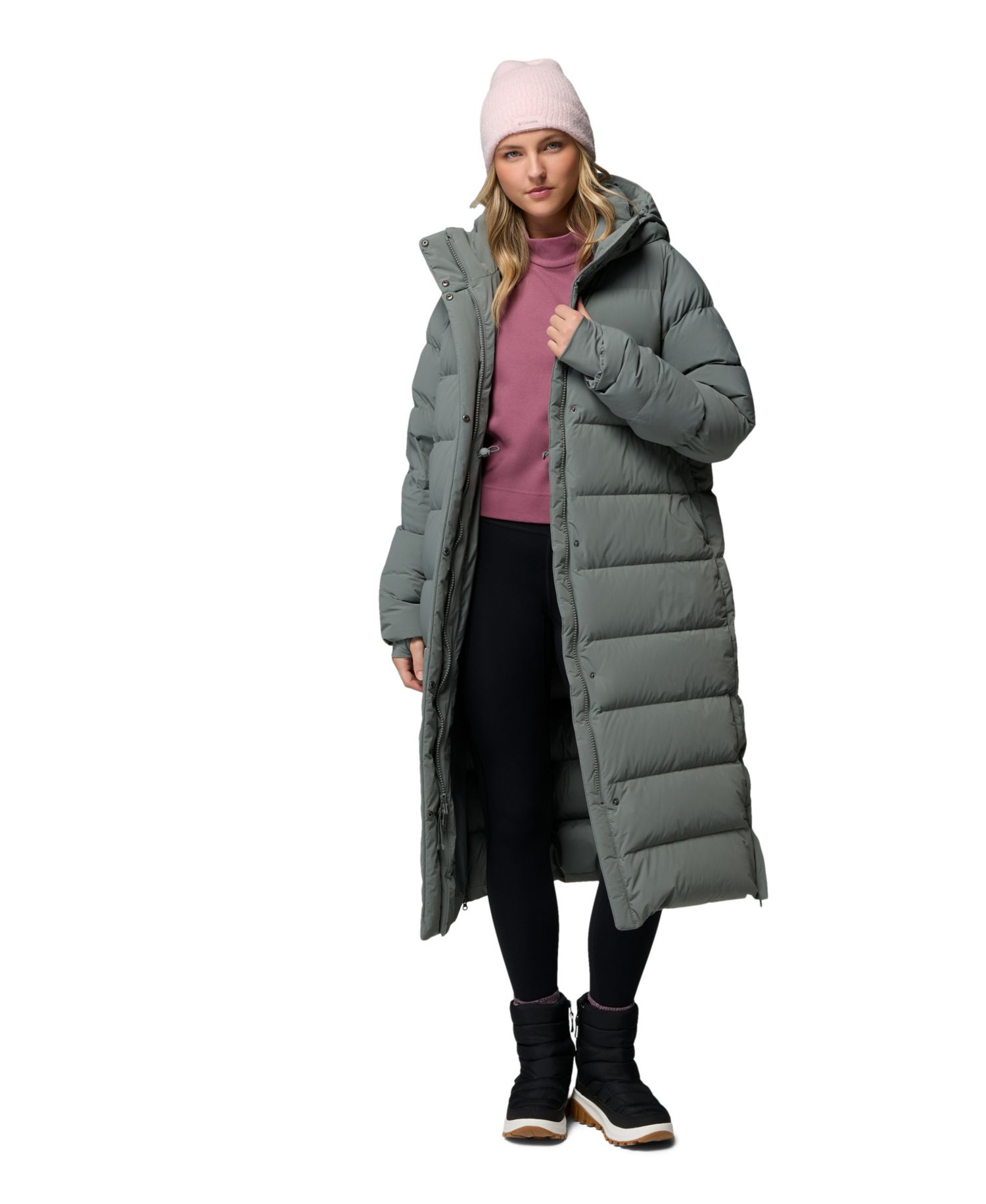 Women's Amaze Long Hooded Puffer Jacket