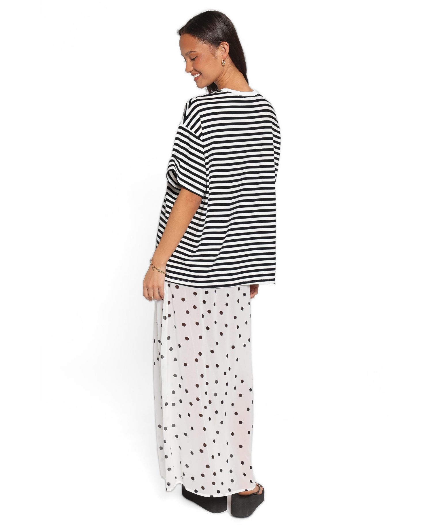 Women's Tammi Oversized High-Rise Midi Top and Skirt, 2-Piece Set