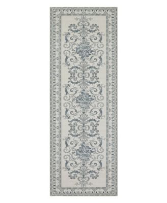 Josette Medallion Slip Resistant Runner Rug, 33" x 72"