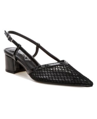 Womens Minelli Sheer Slingback Heels