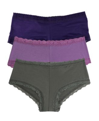 Women's Dream Ease Lace Hipster Panty, 3-Piece