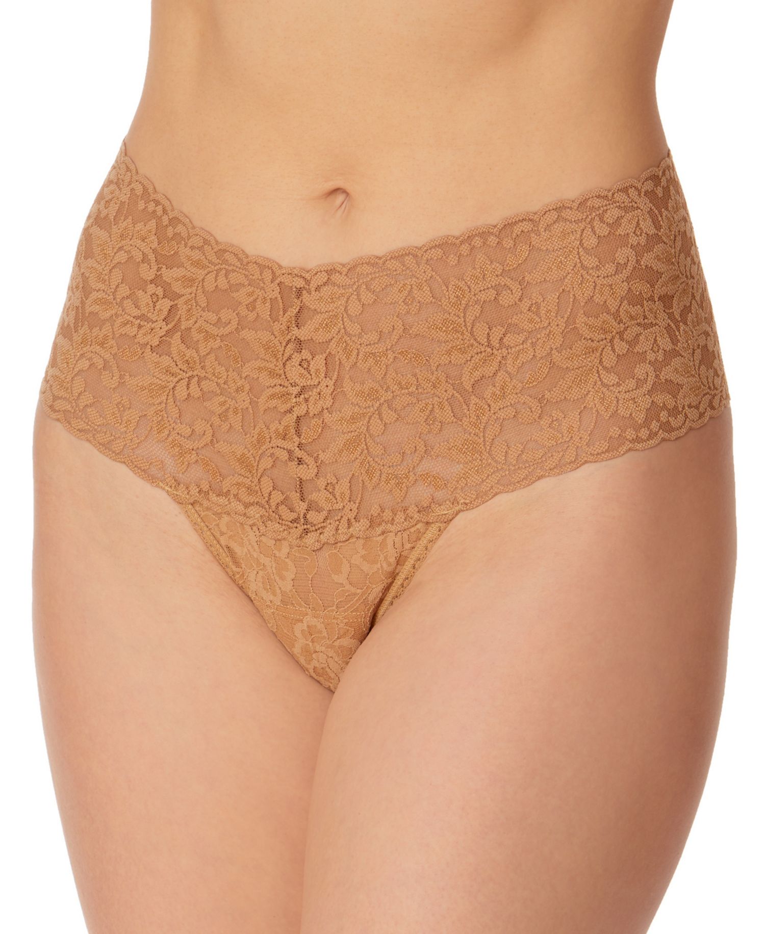 Women's Signature Lace Floral Thong