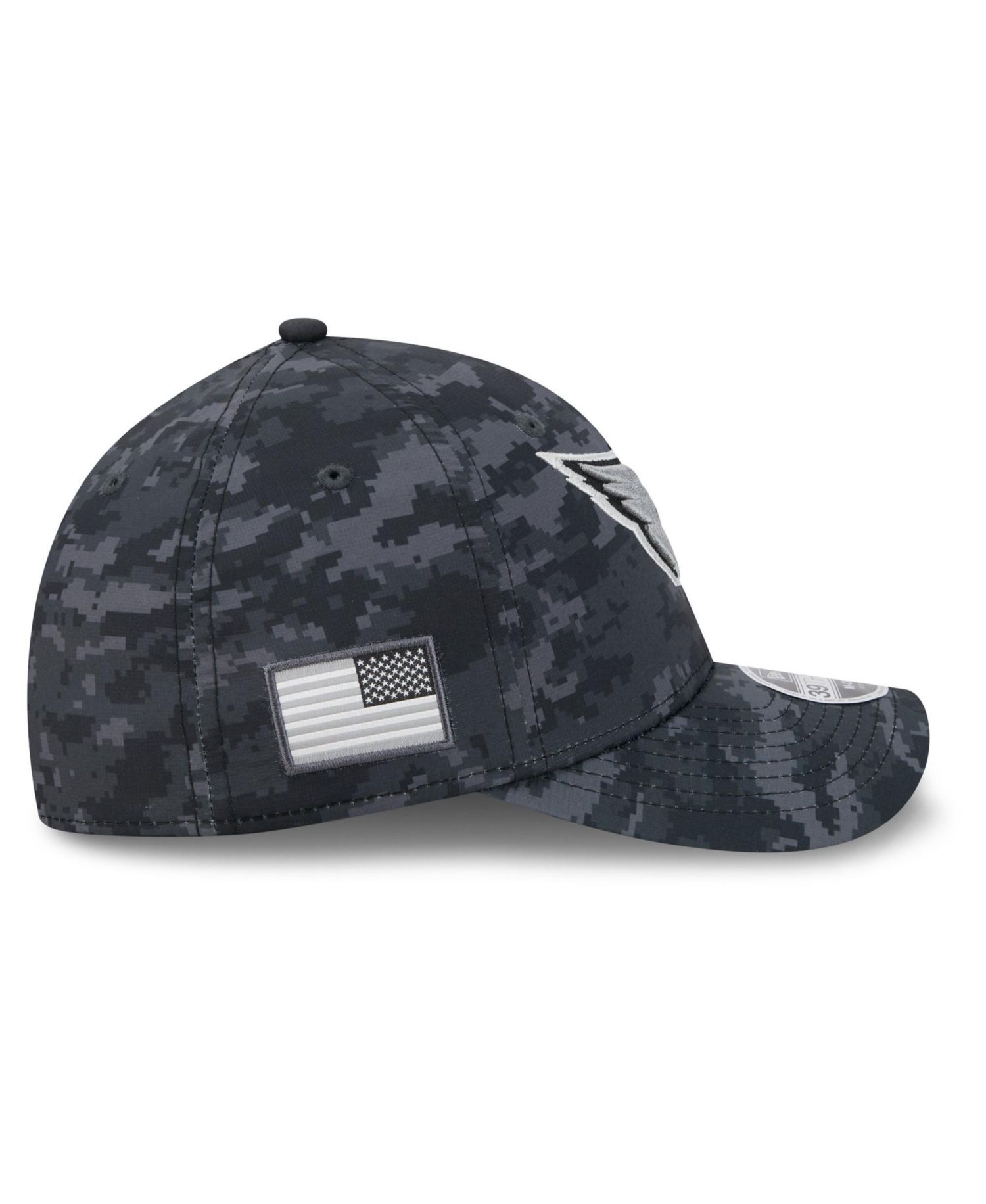 Men's Black Arizona Cardinals 2026 Salute to Service 39THIRTY Flex Hat