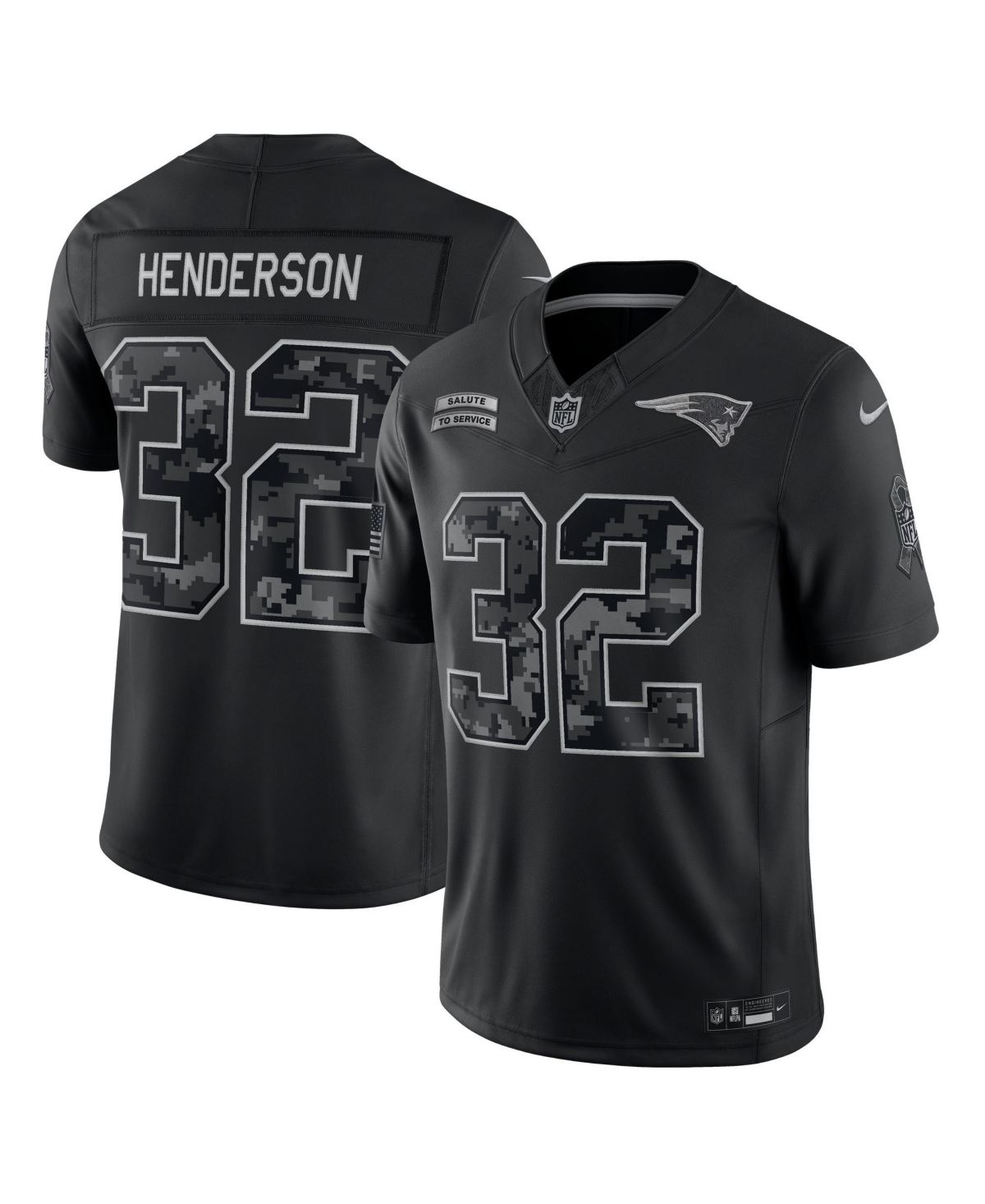 Nike Men's Black New England Patriots Stitched Limited Jersey