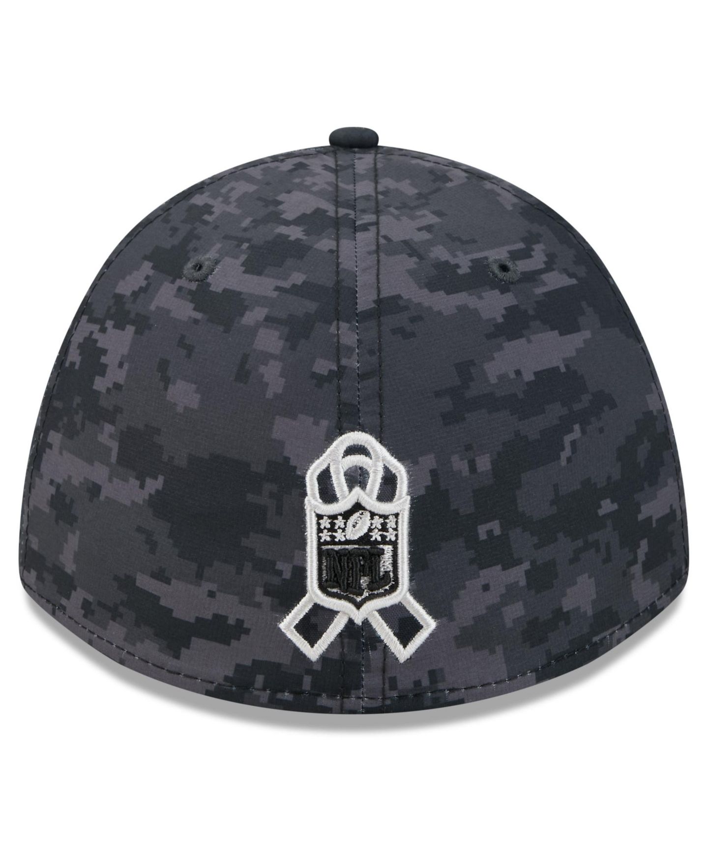 Мужская кепка New Era Black Jacksonville Jaguars 2026 Salute to Service 39THIRTY Flex Hat — фото 4