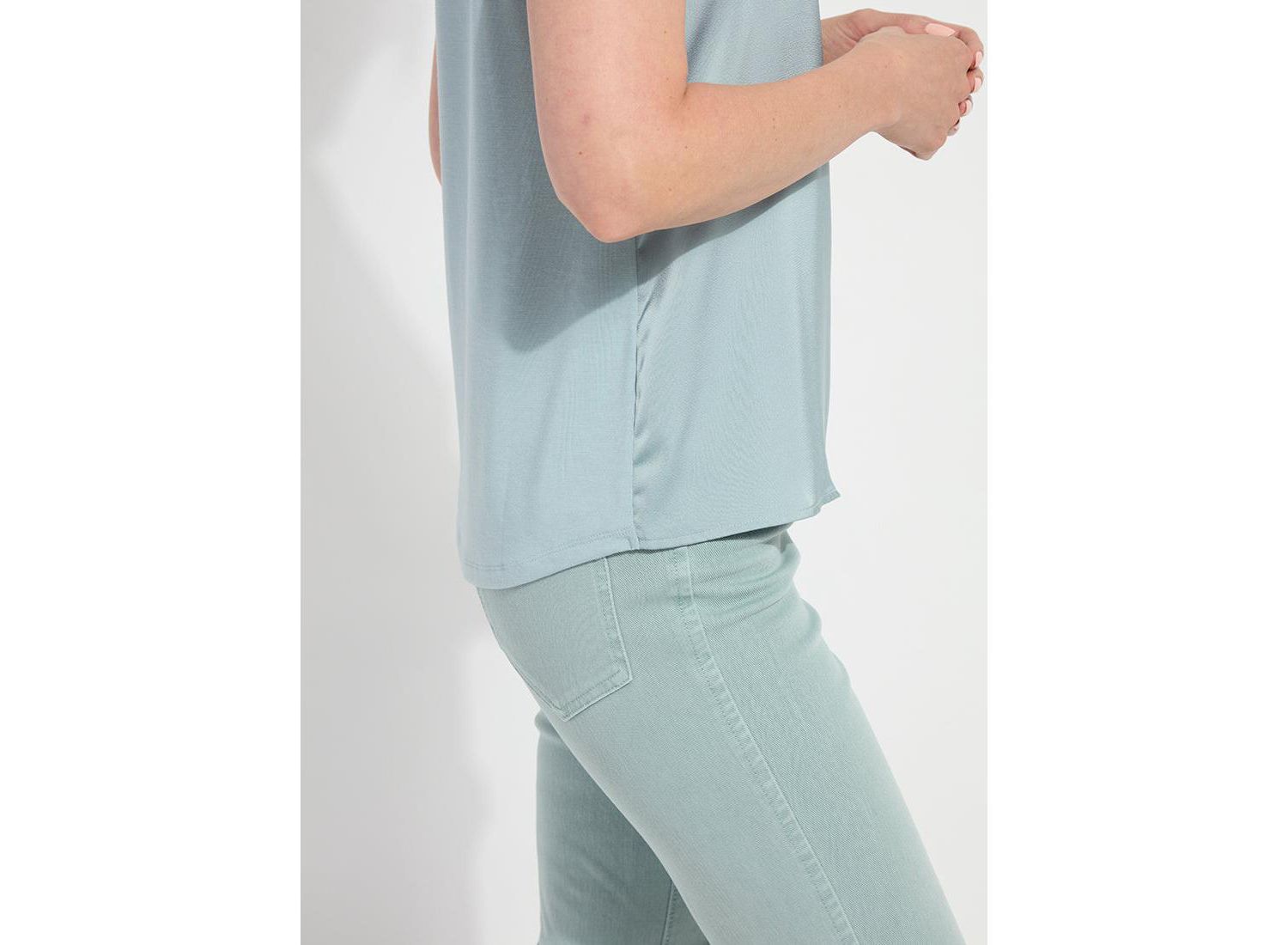 Women's Filipa Mixed Media Cropped Tank Top