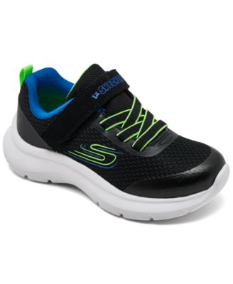 Toddler Kids' Skech Fast - Brisk Buddies Elastic Lace Fastening Strap Lifestyle Sneakers from Finish Line
