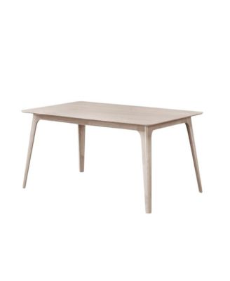 Ash 60" Rectangle Wood Dining Table, Mid-Century Modern