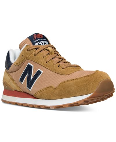 New Balance Men's 515 Suede Casual Sneakers from Finish Line