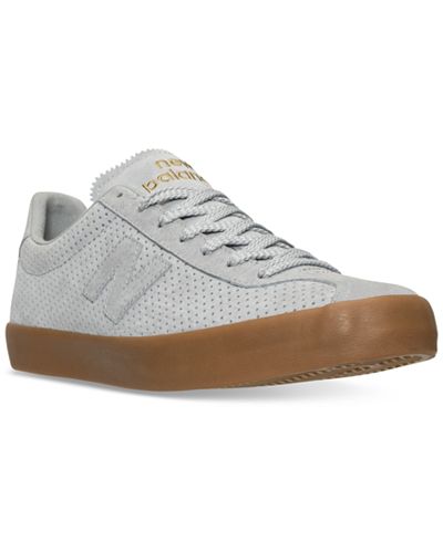 New Balance Men's Pro Court Pig Suede Casual Sneakers from Finish Line