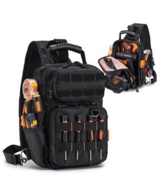 Waterproof Electrician Tool Pouch Crossbody Sling Shoulder Bag