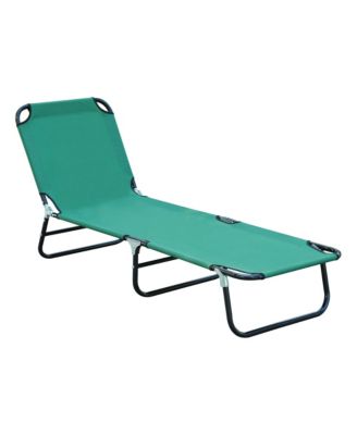 Outdoor Chair, Folding Design, Adjustable Backrest for Camping, Travel and Outdoor Activities