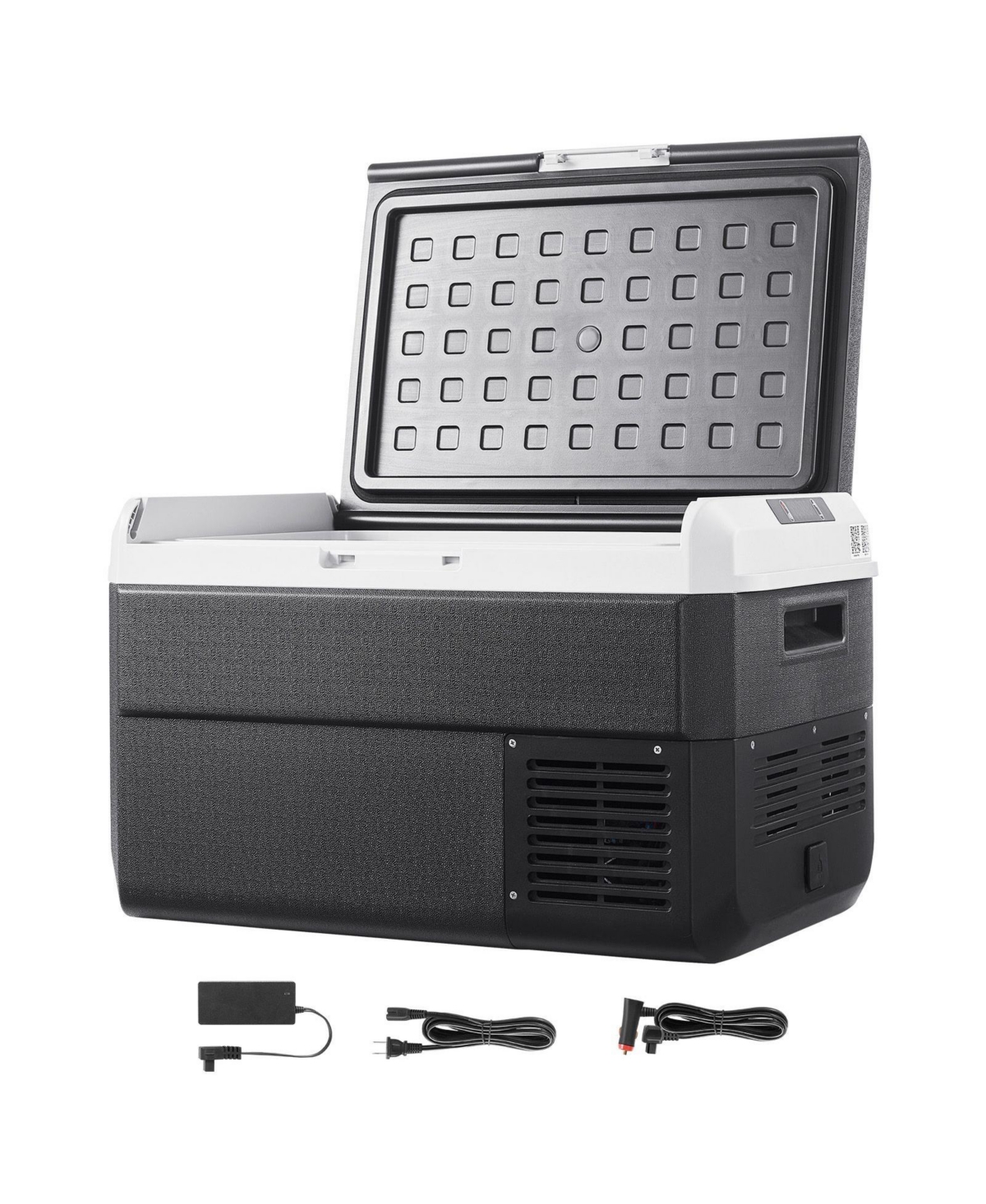 Sevorley Portable Electric Cooler, 40L Capacity, 24V for Camping, Travel and Outdoor Activities