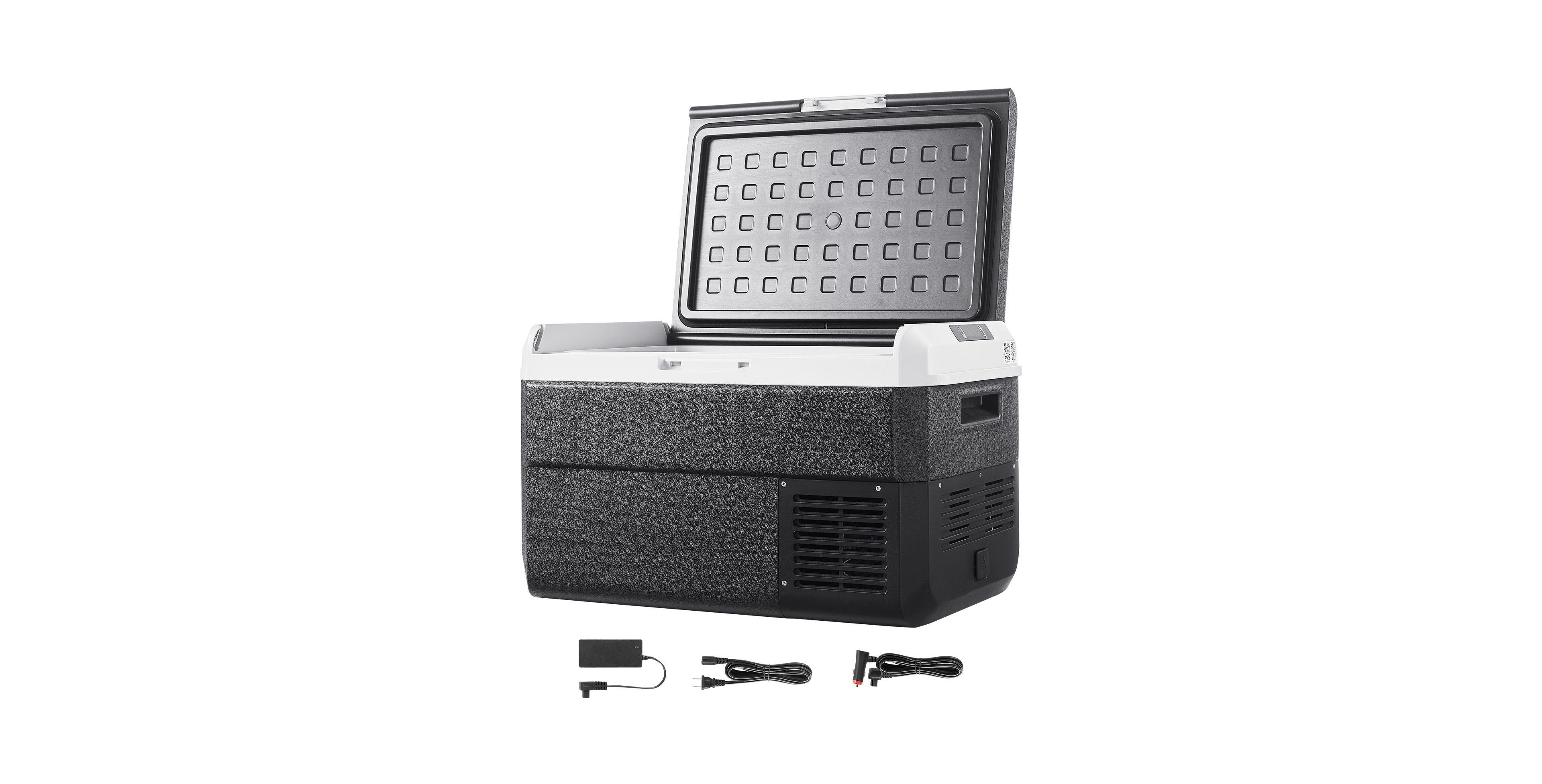 Sevorley Portable Electric Cooler, 40L Capacity, 24V for Camping, Travel and Outdoor Activities