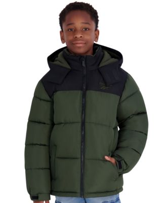 Boys' 5-20 Hooded Puffer Jacket