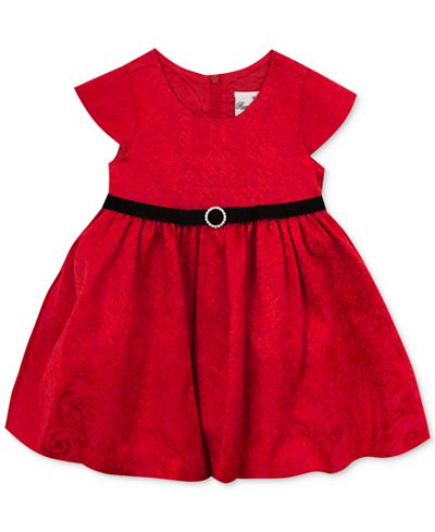 Rare Editions Brocade & Velvet Dress, Toddler Girls & Little Girls (2T-6X)