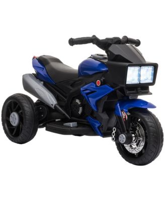 Kids Ride-On Motorcycle with 6V Headlights and Music, Ages 3-7