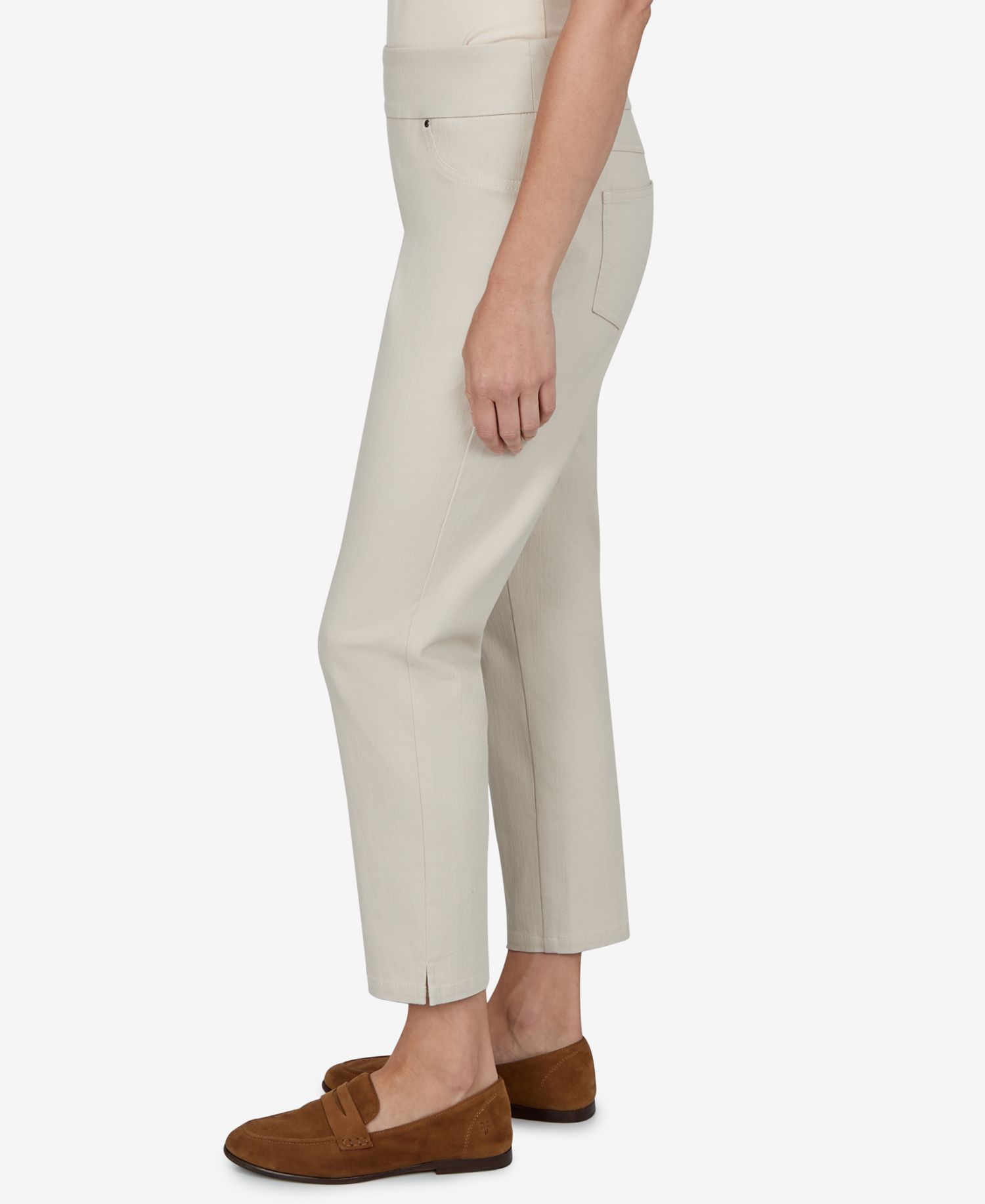 Petite Pull-On Ankle Pants