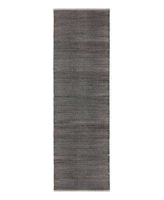Herringbone Cotton DA970 2'6''x8' Runner Area Rug