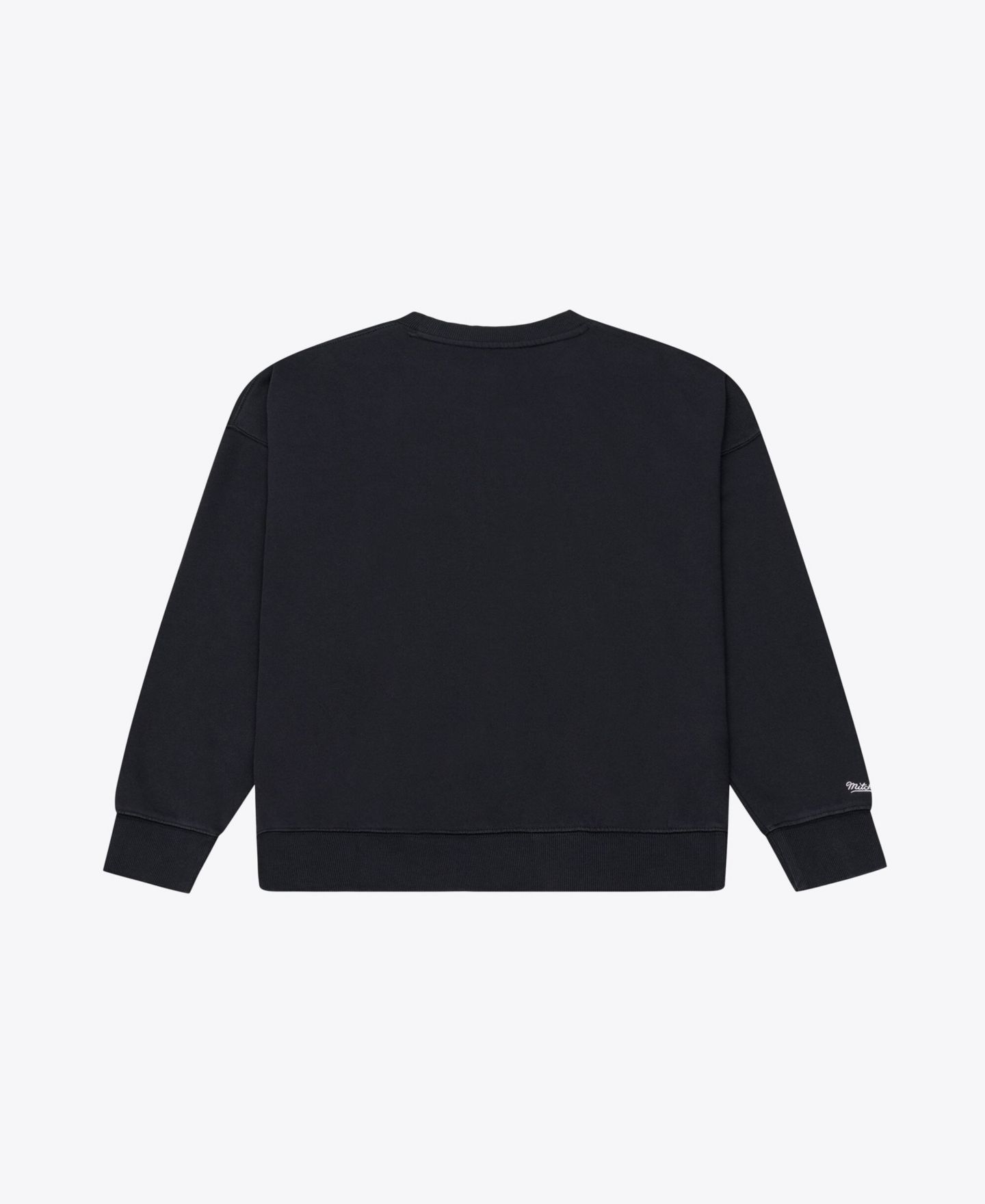 Женская толстовка Mitchell & Ness Black Seattle Seahawks Core Essentials Micro Logo Fleece — фото 2