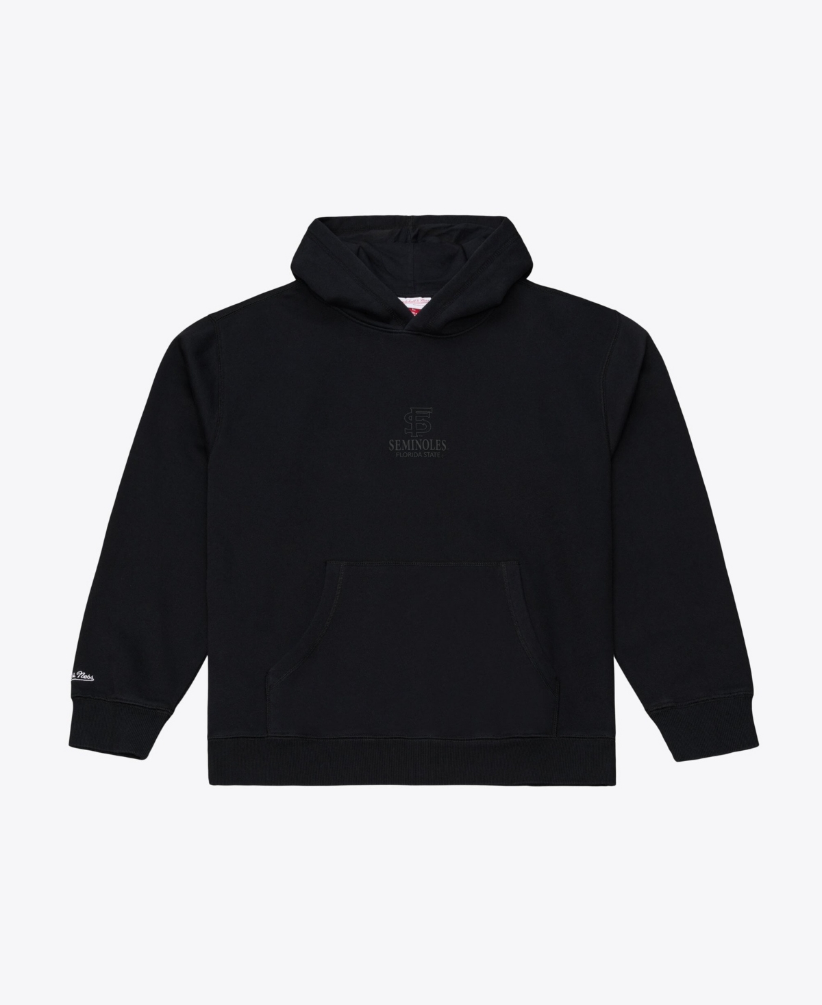 Mitchell & Ness Men's Core Essentials Graphic Fleece-Lined Hoodie - Black