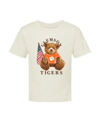 Baby Boys and Girls  Cream Clemson Tigers All-American Teddi T-Shirt