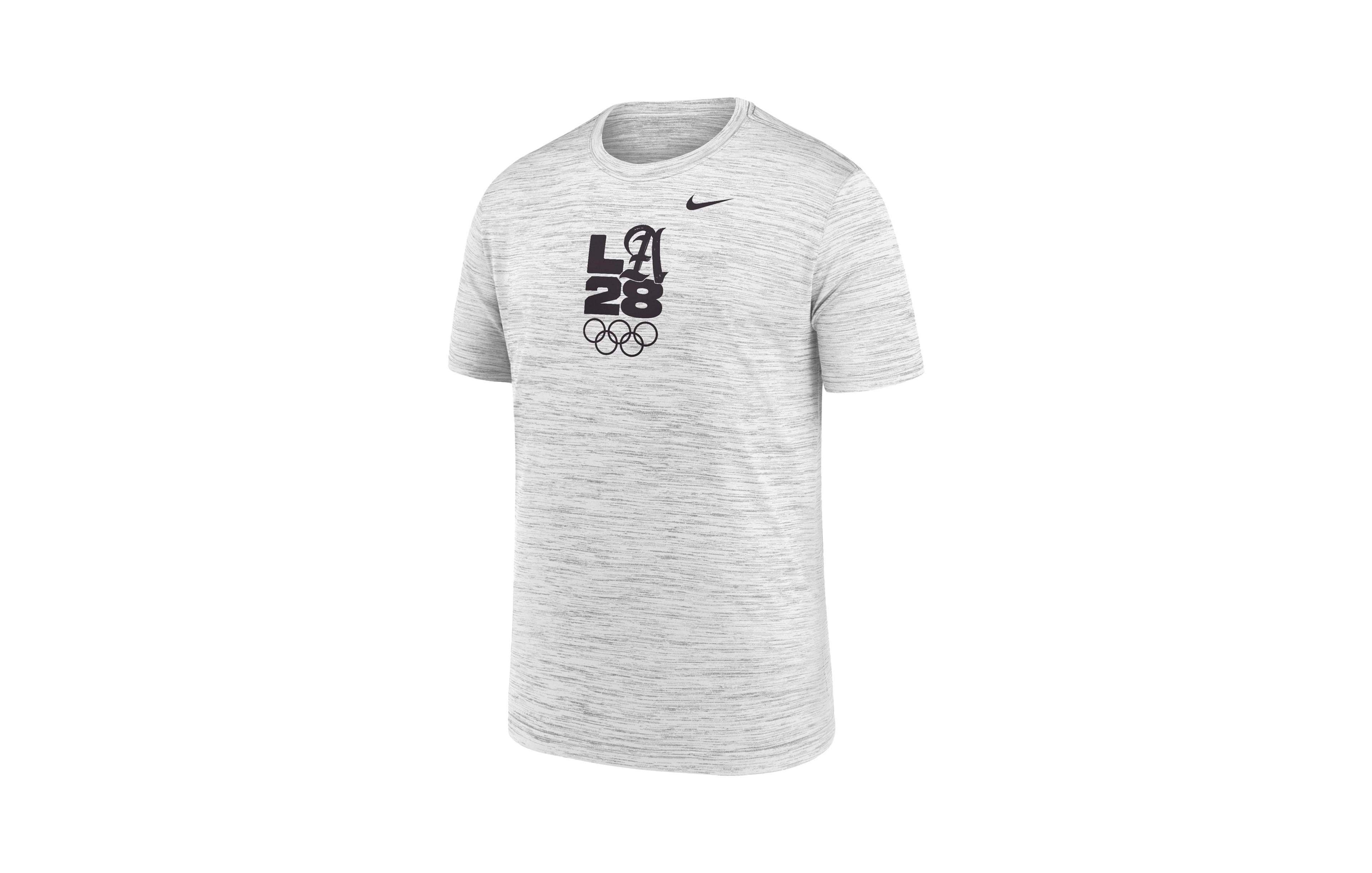 Nike Boys' and Girls' LA28 Dri-fit Crewneck Graphic Sensory Friendly T-Shirt