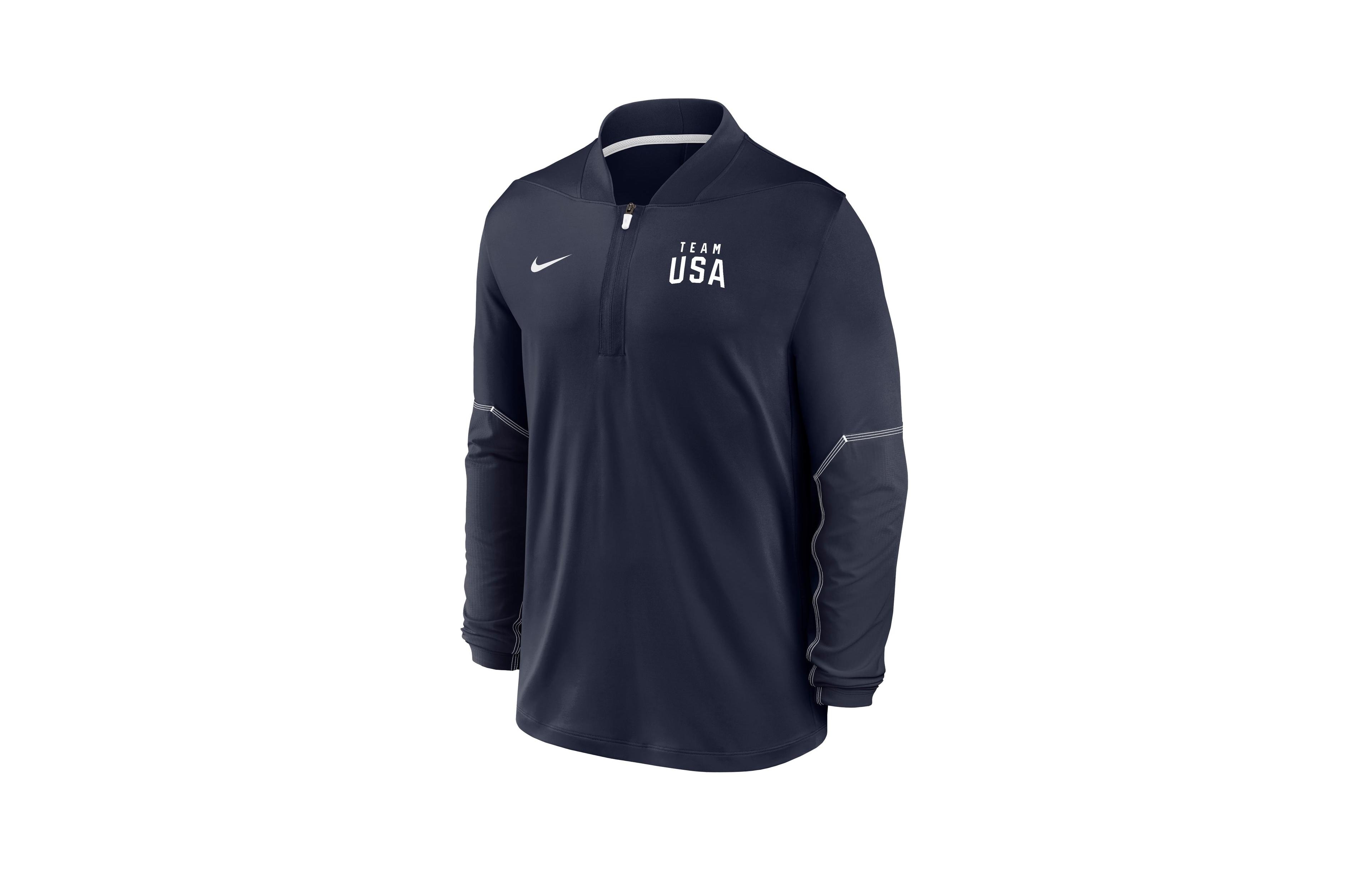 Nike Men's Long-Sleeve Graphic Quarter-Zip Dri-fit Pullover