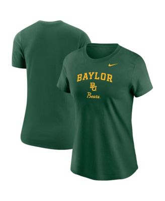 Women's Green Baylor Bears Primary T-Shirt