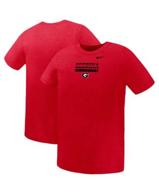 Preschool Red Georgia Bulldogs Name Bar Legend Dri-FIT T-Shirt