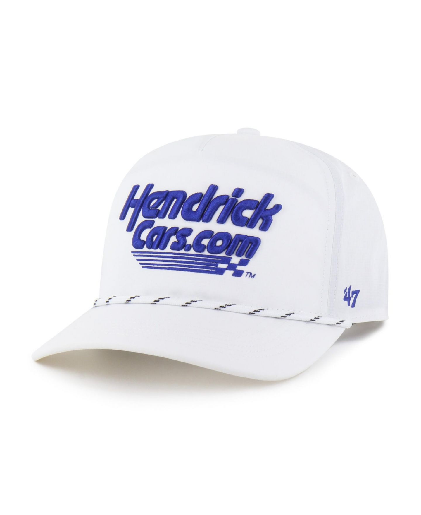 Мужская кепка '47 Brand White Rajah Caruth Driver Hitch Rope brrr° Adjustable Hat — фото 2