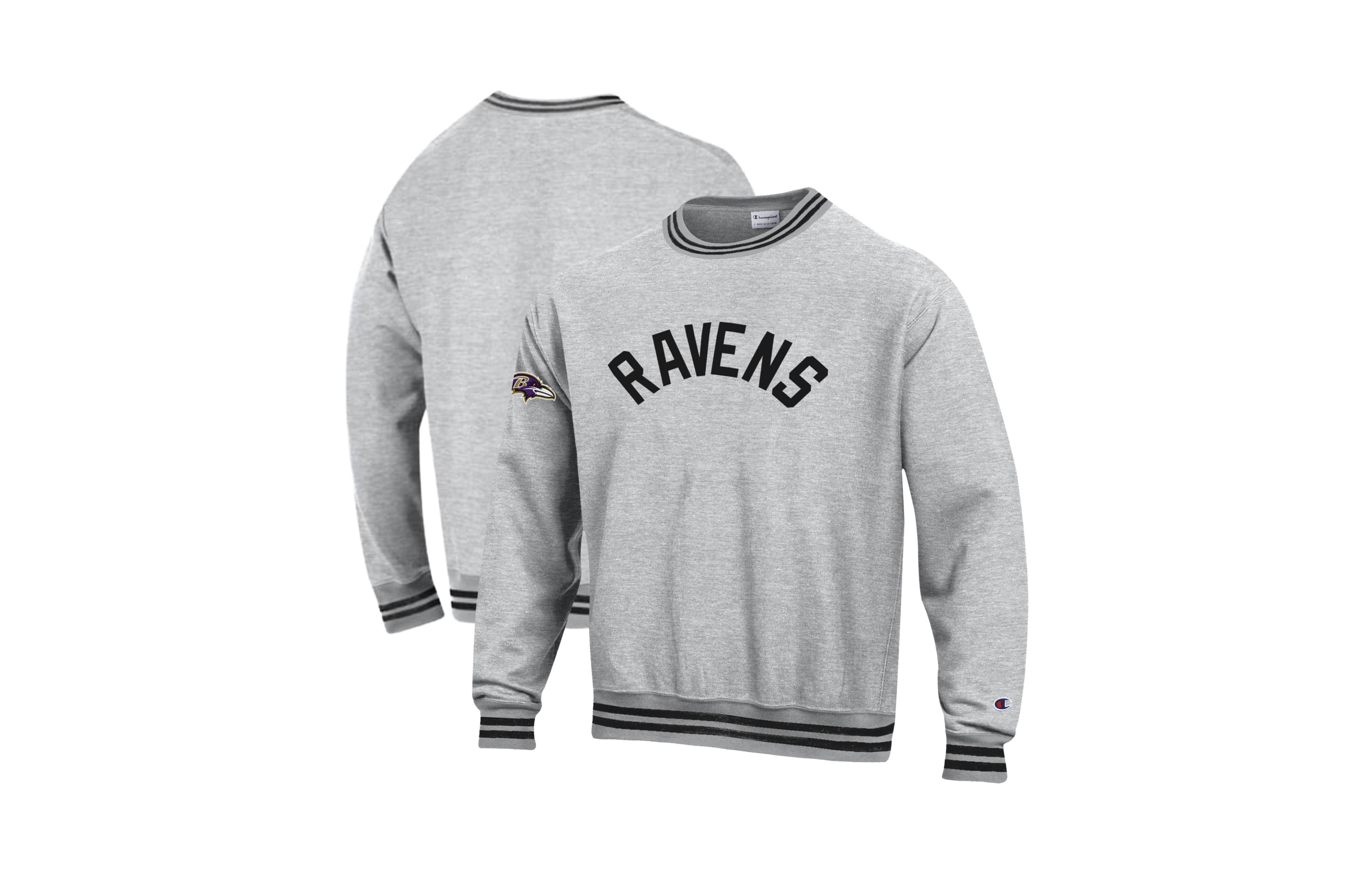 Champion Men's Baltimore Ravens Reverse Weave Graphic Sweatshirt